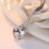 925 Silver necklace with zirconNecklaces