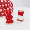 Foldable phone holder - stand - red Chinese bunnyHolders
