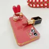 Foldable phone holder - stand - red Chinese bunnyHolders