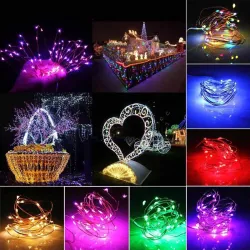 LED solar strip - with ground stake - outdoor decorationSolar lighting