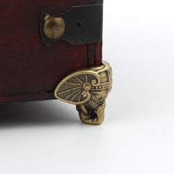 Decorative protection legs for furniture - antique elephant - vintage bronze - 8 piecesFurniture