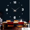 3D wall clock - acrylic DIY sticker - mirror effectWall stickers