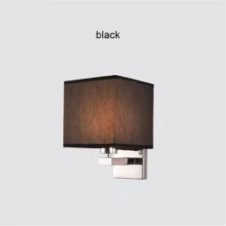 LED wall light - modern textile lamp - E27 - 5WWall lights