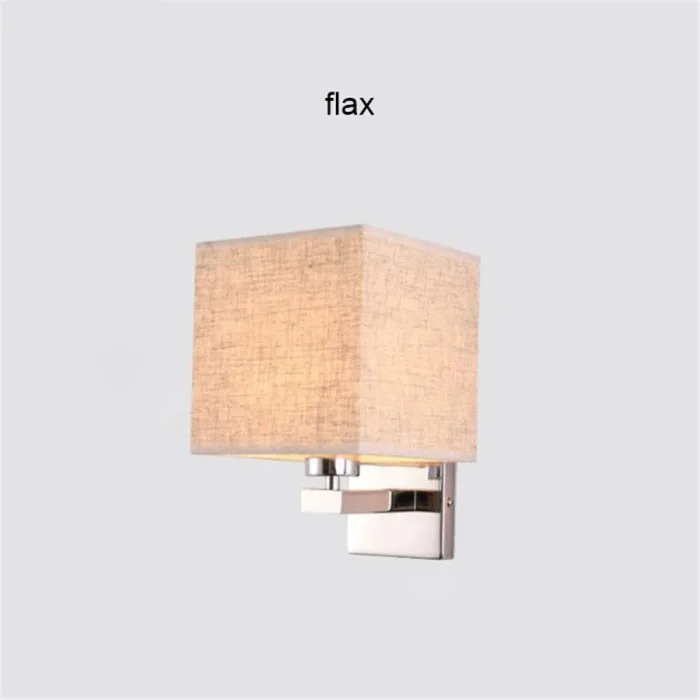 LED wall light - modern textile lamp - E27 - 5WWall lights