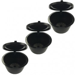 Refillable / reusable coffee capsules - for Dolce Gusto - 3 piecesCoffee filters