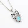 Vintage jewellery set with owls - earrings / necklace / braceletJewellery Sets