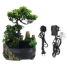 Waterfall fountain - air humidifier with light - 220V - EU plugDecoration