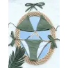 Sexy bikini set - with crystal / metal decorationsBeachwear