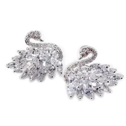 Swan shaped earringsEarrings