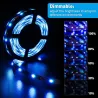 RGB LED strip - Bluetooth - with remote controllerLED strips