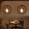 Vintage industrial wheel - wall lampWall lights