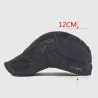 Trendy visor cap - newsboy style - with mesh - unisexHats & Caps