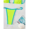 Sexy bikini set - with metal decorationsBeachwear