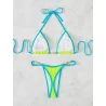 Sexy bikini set - with metal decorationsBeachwear