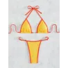 Sexy bikini set - with metal decorationsBeachwear