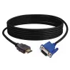 HDTV - HDMI male to VGA - HD-15 male - 15Pin - adapter - cable - 1080P - 1.8mCables