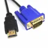 HDTV - HDMI male to VGA - HD-15 male - 15Pin - adapter - cable - 1080P - 1.8mCables
