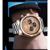 LIGE - luxury Quartz watch - luminous - stainless steel - waterproof - rose goldWatches