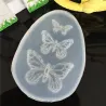 Silicone mold - for resin jewellery making - butterfliesToys