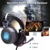 ZOP N43 - gaming headphones - headset with microphone / LED lightsHeadsets