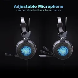 ZOP N43 - gaming headphones - headset with microphone / LED lightsHeadsets