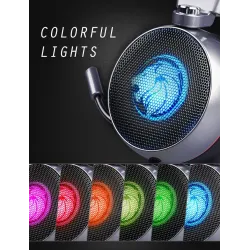 ZOP N43 - gaming headphones - headset with microphone / LED lightsHeadsets