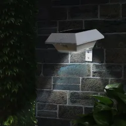 Solar outdoor lamp - PIR motion sensor - waterproof - 6 LEDSolar lighting