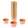 Cupcakes wrappers - baking molds - aluminum foil - 50 piecesBakeware