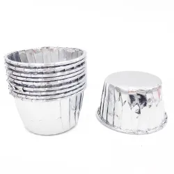 Cupcakes wrappers - baking molds - aluminum foil - 50 piecesBakeware