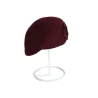 Fashionable woolen beret - with flowerHats & Caps