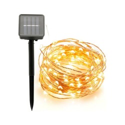 Solar - LED string - fairy lights - waterproof - outdoor Christmas decoration - 10m - 20mLED strips
