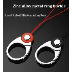 Phone holder - with neck strap / ring buckle - detachableHolders