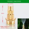 Garden watering system - spray nozzle - automatic sprinkler head - copperSprinklers