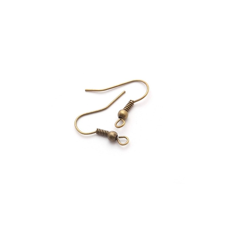 Metal earring hooks - 20 * 22mm - 200 piecesEarrings