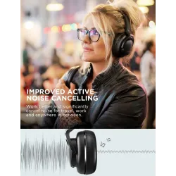 COWIN E9 - wireless Bluetooth headphones - with microphone - hybrid active noise cancellingEar- & Headphones