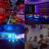 Rotating RGB LED stage light - bulb - sound activated - E27Stage & events lighting