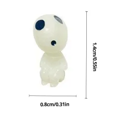 Luminous tree spirits - mini ghosts - garden decoration - blue - 10 piecesSolar lighting
