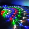 Colorful peacock net - string LED lights - 3 MChristmas