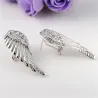 Vintage style earrings - crystal angel wingsEarrings