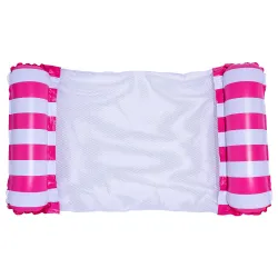 Inflatable floating pool hammockSwimming