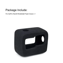 Windshield foam cover - windproof / noise reduction - for GoPro Hero camerasProtection