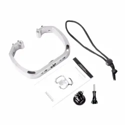 Underwater aluminum selfie monopod - mount - double-arm holder - for GoPro CamerasMounts