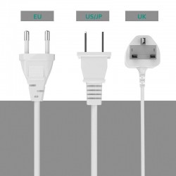 40W - Smart charger - multi port - 8 USB - 5V 8A - LEDChargers