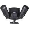 LED solar lamp - PIR motion sensor - dual head spotlight - waterproof wall lightSolar lighting