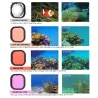 Waterproof case with filters for GoPro Hero 9 - 10 - 11 - 12 - protective HousingLenses & filters