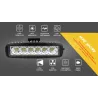 12V - 18W - LED work light for motorcycle - boat - car 4x4 - SUV - ATV - spot / flood lamp - 2 piecesLED light bar