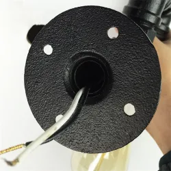 American industrial pipe - iron wall lampWall lights