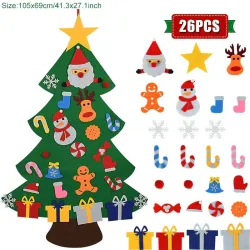 Felt Christmas tree - DIY Christmas decorationChristmas