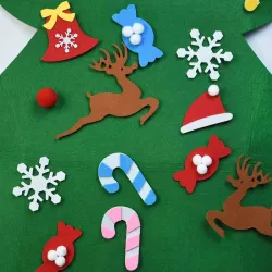 Felt Christmas tree - DIY Christmas decorationChristmas