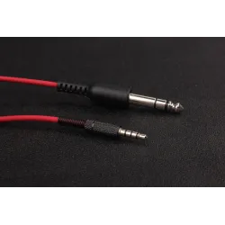 Professional DJ studio headphones - wired stereo headset - with microphoneEar- & Headphones
